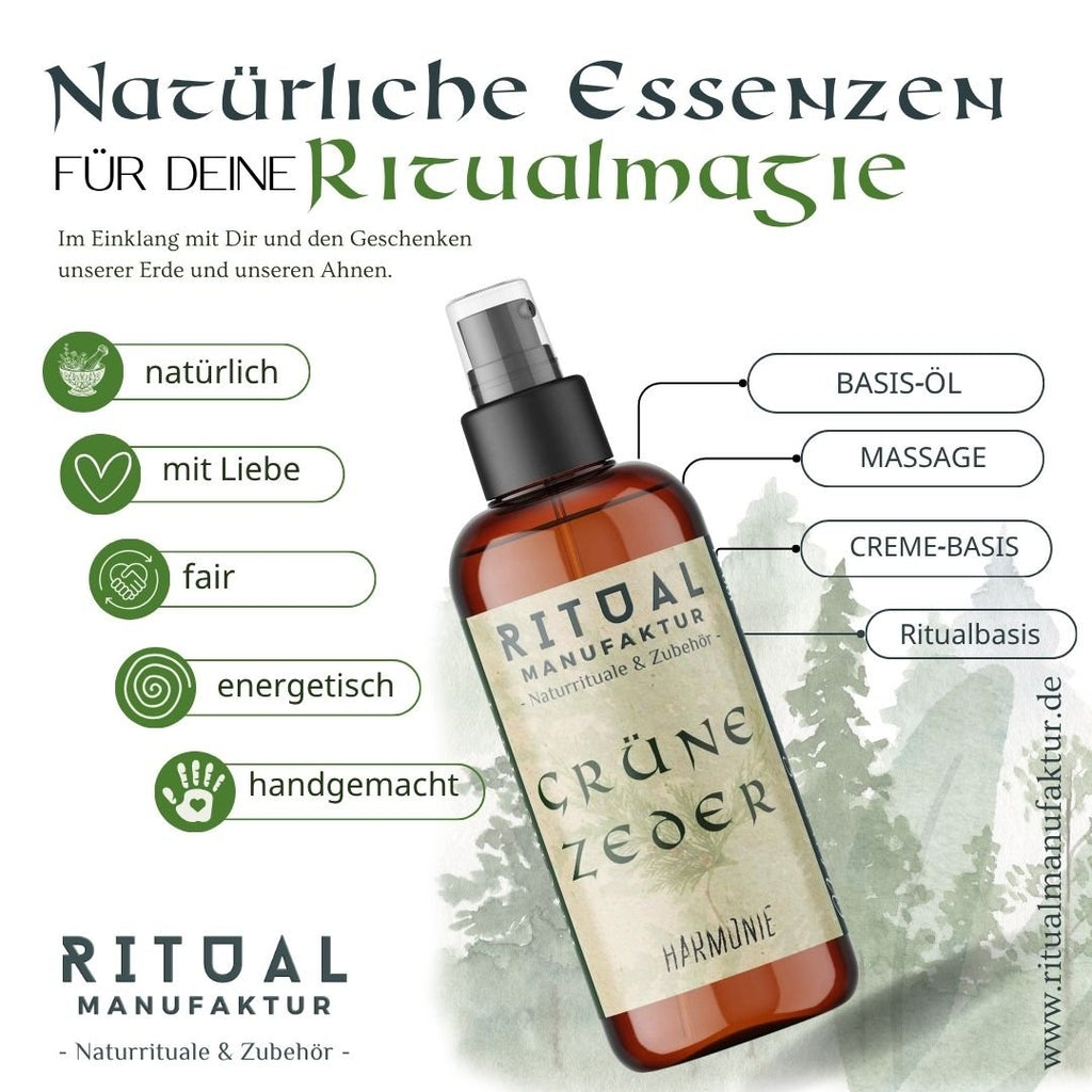 Grüne Zeder Raumspray – Aromaspray für deine Ritualmomente