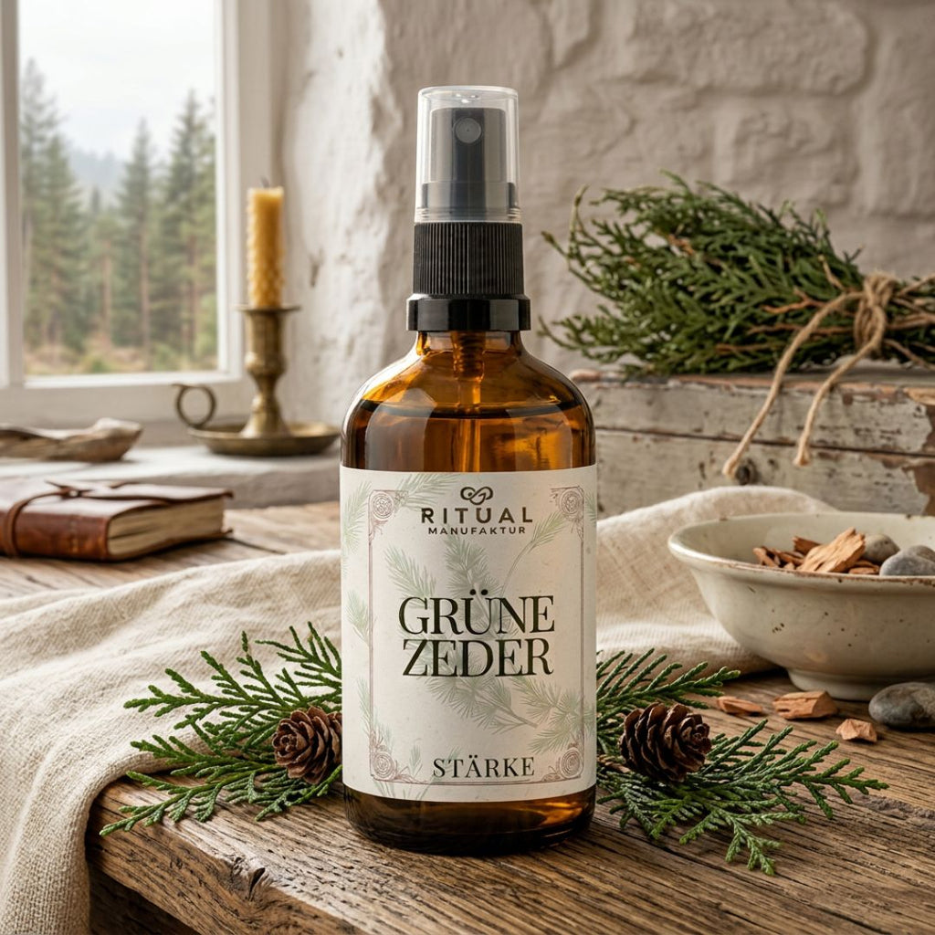 Grüne Zeder Raumspray – Aromaspray für deine Ritualmomente