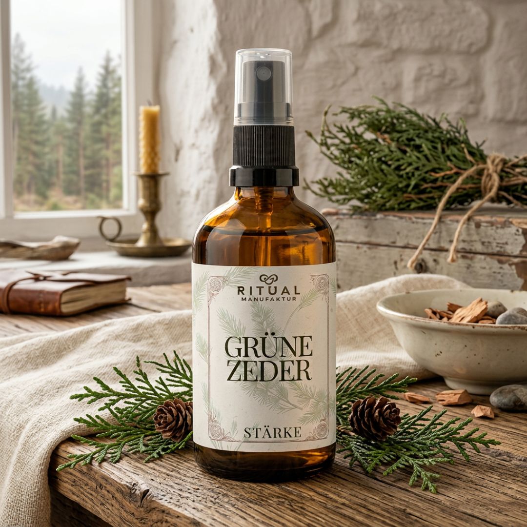 Grüne Zeder Raumspray – Aromaspray für deine Ritualmomente