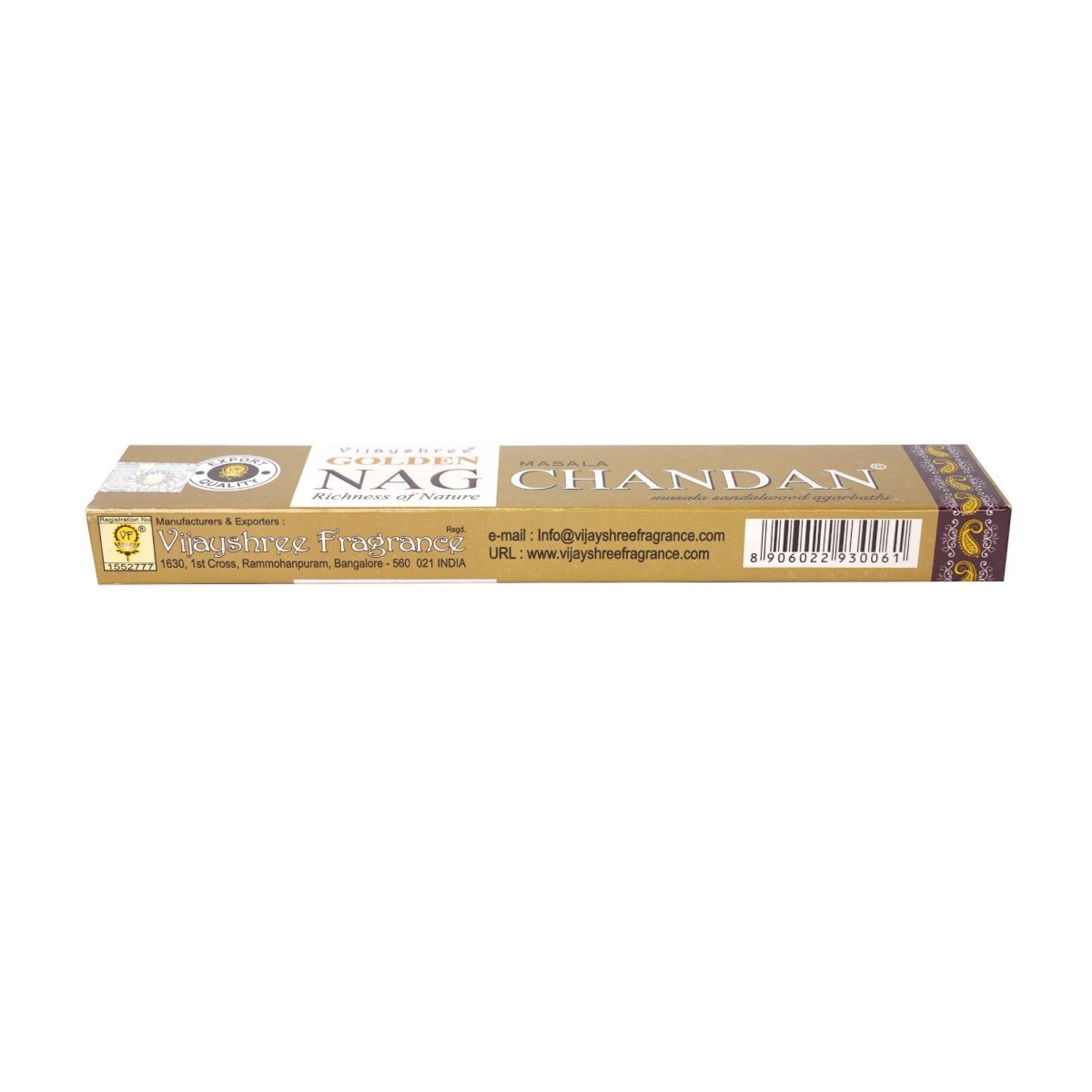 Räucherstäbchen Golden Nag